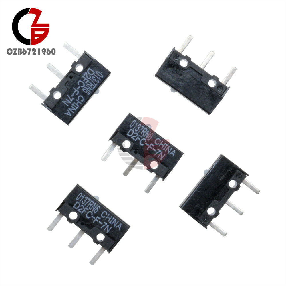 5PCS Authentic OMRON Mouse Micro Switch D2FC-F-7N Mouse Button Fretting