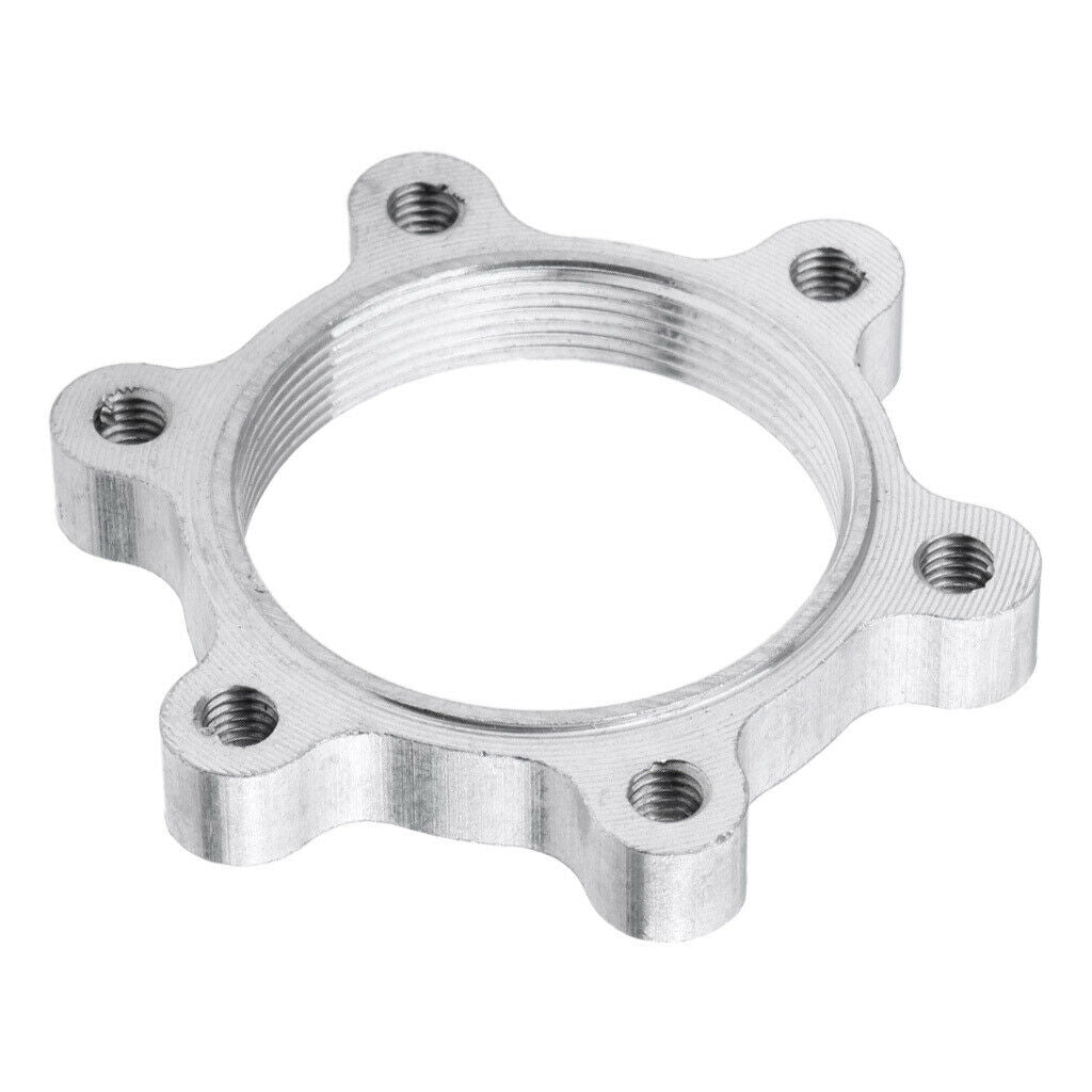 Heavy duty bicycle freewheel threaded hubs, disc brake discs