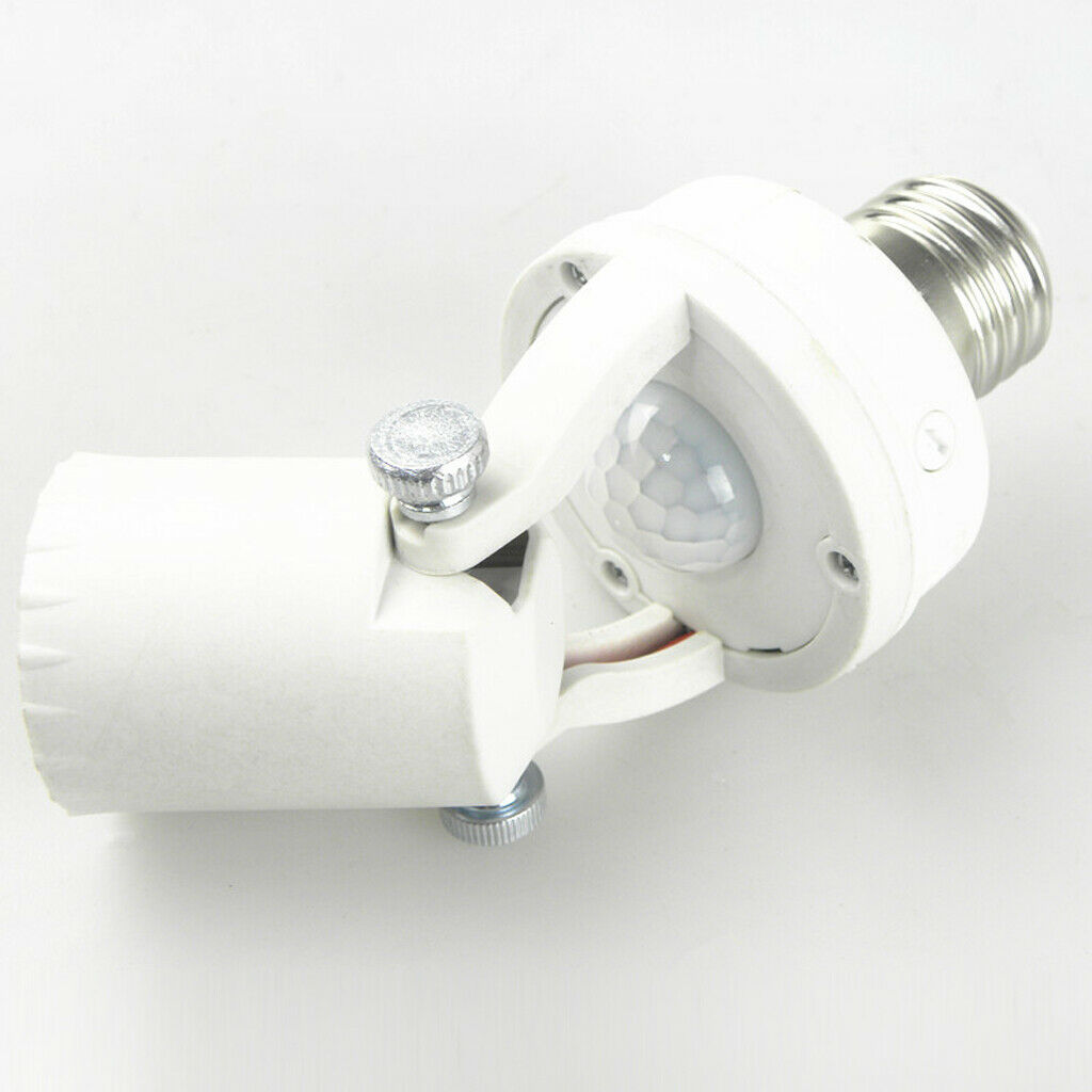 Infrared Motion Detector PIR LED E27 Infrared Motion Sensor Support Lamp -240V