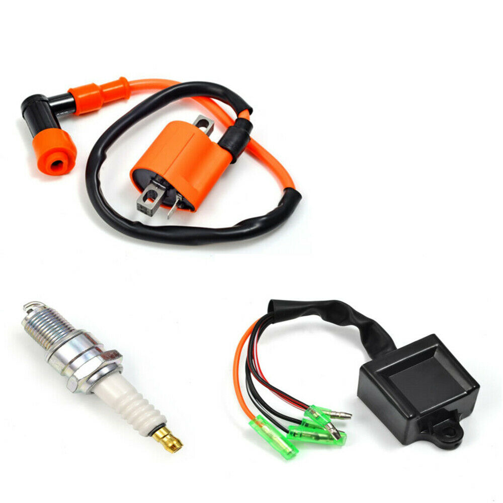 Ignition Coil + CDI Module + Spark Plug kit For Yamaha Blaster 200 YFS200 97-01