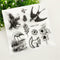 Swallow eagle squirrel Clear Stamps for DIY Scrapbooking Album Paper Card Decor