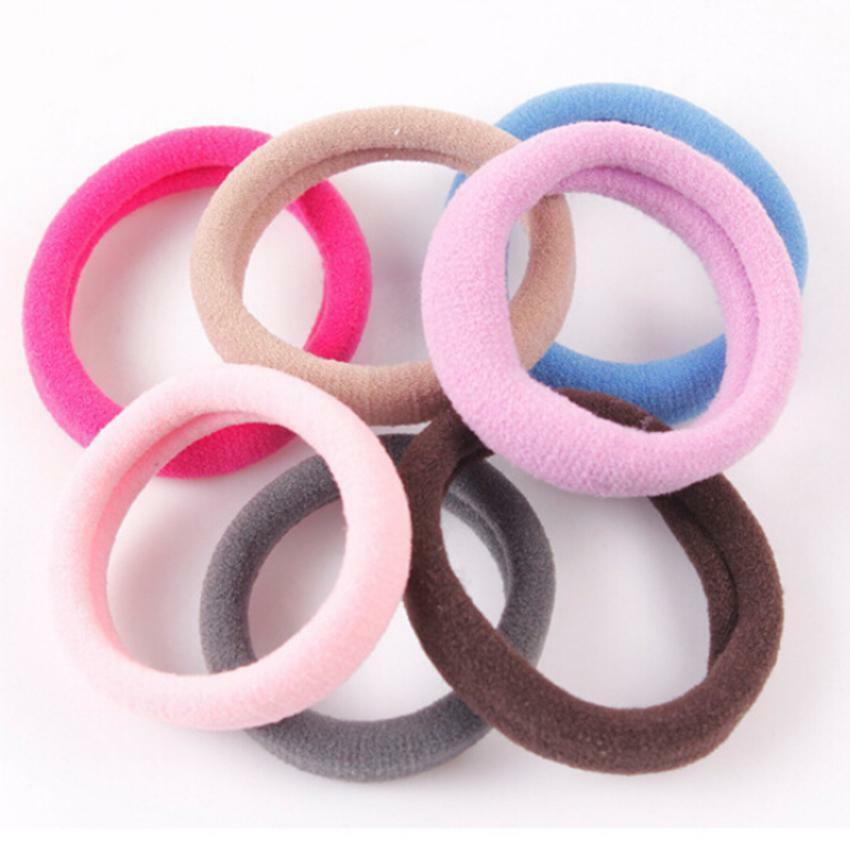 Children Cute Candy Bands Girls Elastic Hair Bands Kids Sweet Hair Muticolor