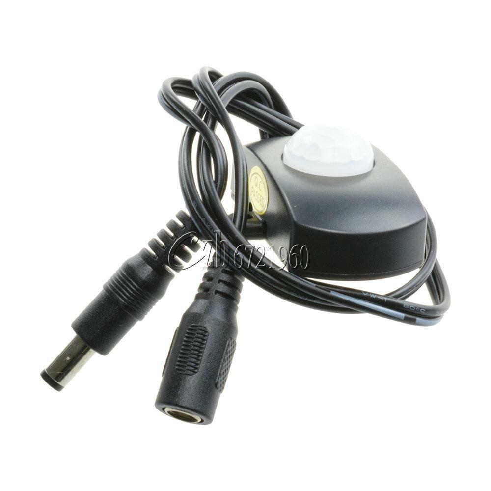 LED DC5-24V 5A Strip Automatic MINI PIR Infrared Motion Sensor Detector Switch