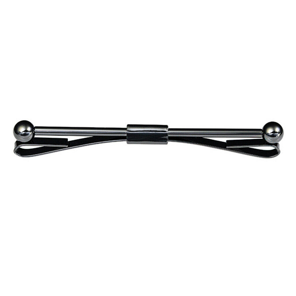 3Pcs Tie Collar Pin Shirt Clip Bar Brooch Mens Formal Wedding Suit Jewelry