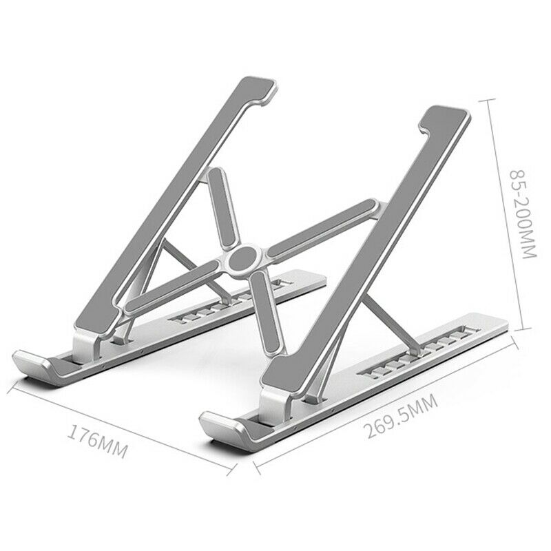Portable Laptop Holder Foldable ebook Stand Holder for Macbook Lapdesk AluminuI5