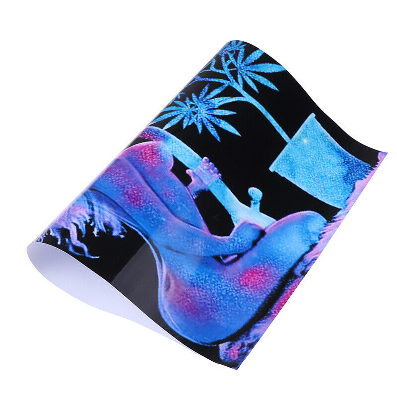 Matte Cannabliss Sexy Gras Blacklight Poster 12.5X15.7 INCH HfL xaM Rf