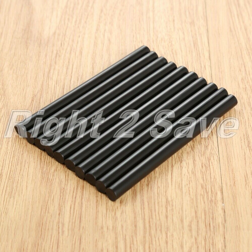 10Pcs 7mm*100mm Hot Melt Glue Gun Sticks EVA Glitter Powder Black DIY Art Crafts