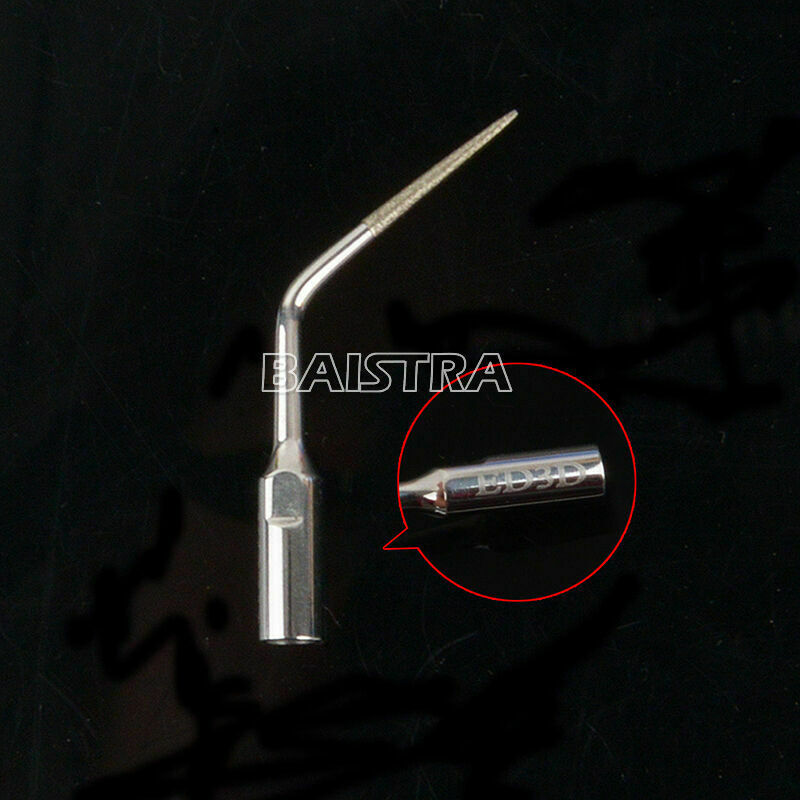10 X Dental Endo Diamond Scaler Tips ED3D Fit DTE SATELEC Scaling Handpiece