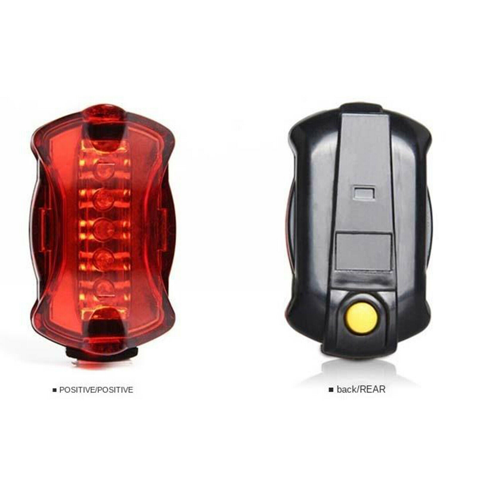 Super Bright Battery Powered LED Bike Rear Light MTB Road Bike Safety Cycling