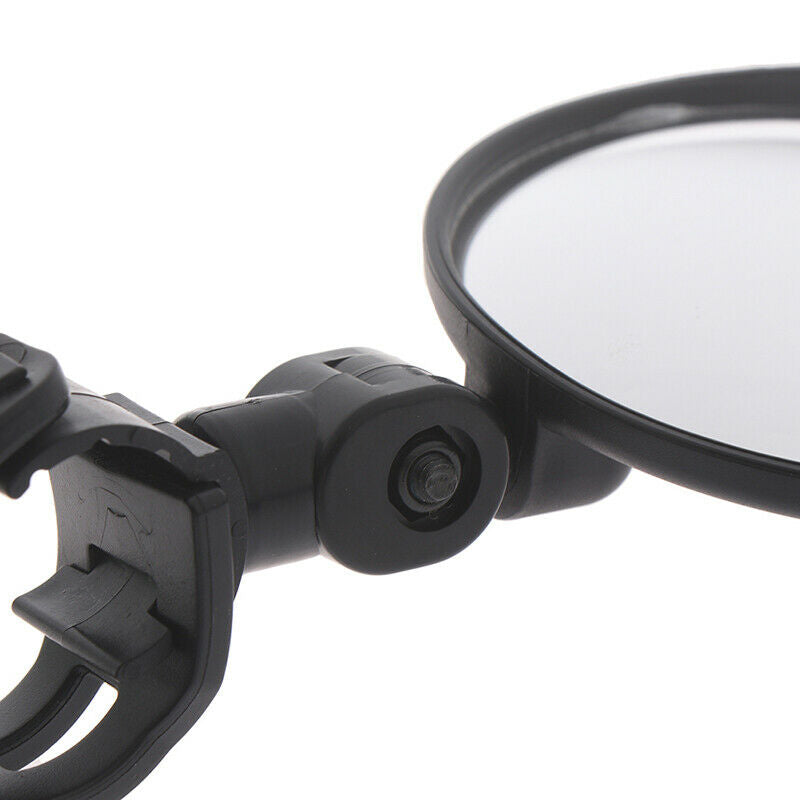 Bicycle Adjustable Rearview Mirrors Wide-angle Convex Mirror  Silicone Han.l8