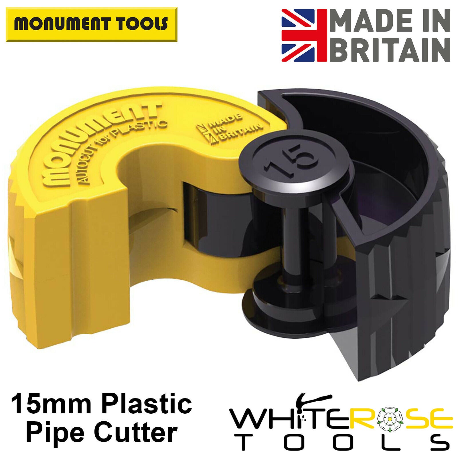 Monument AC4P Autocut Plastic Pipe Cutter 15mm PVC Tube Slice Cutting Tool