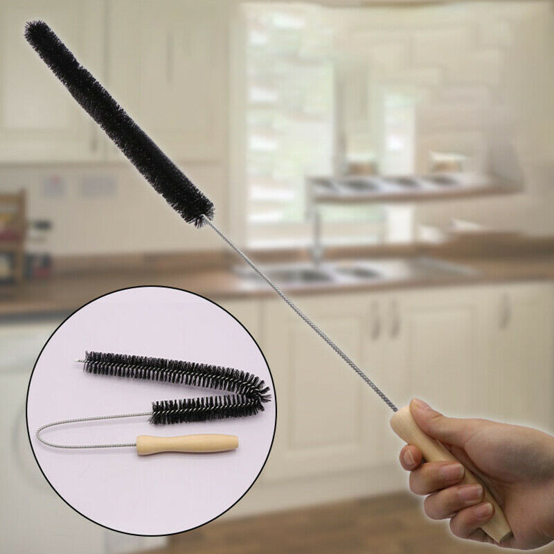 Black Extra Long Flexible Cleaning Brush for Washing Machine Dryer VentFCA