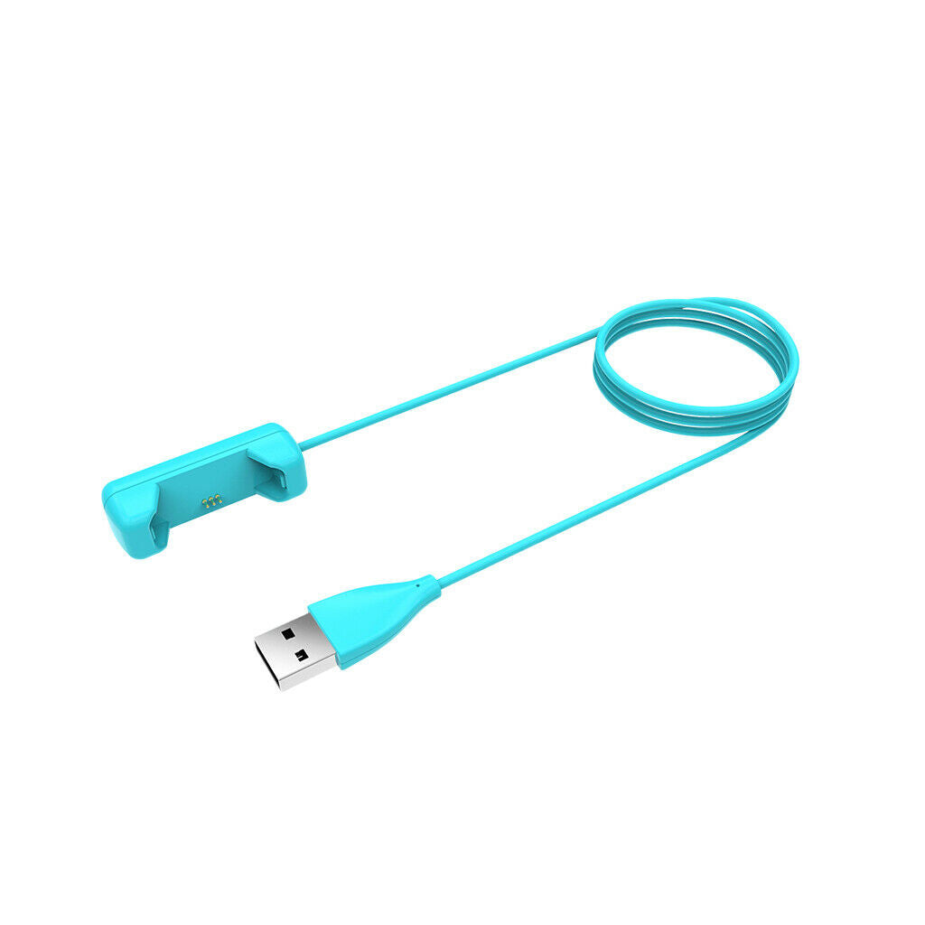 USB Charging Cable Cord Charger For  Flex 2 Smart Watch 1M Blue