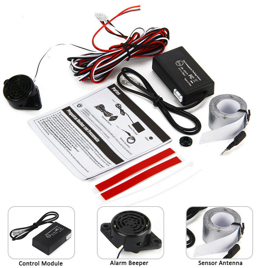DC 12V Electromagnetic Sensor Auto Car Reversing Radar Automatically Beeps Alarm