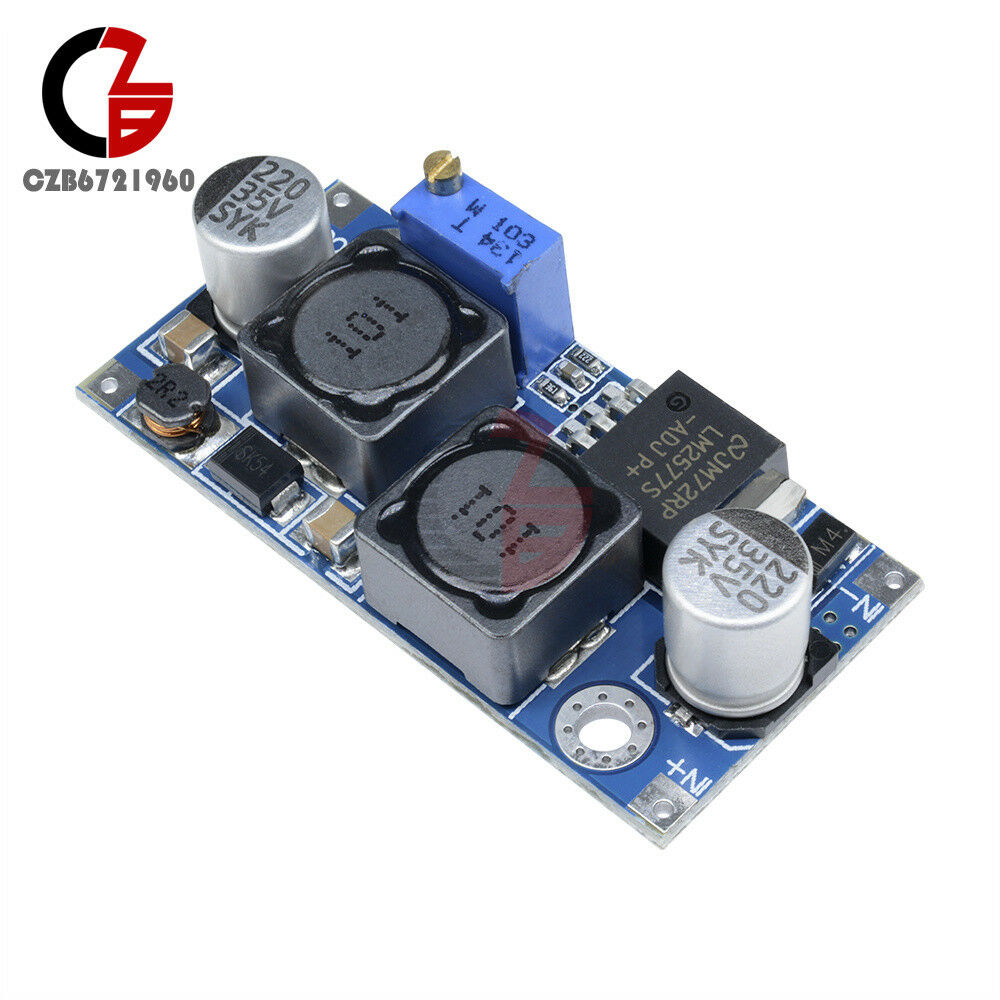 2PCS DC-DC Auto Boost Buck step Up down Converter Module Solar Voltage LM2577
