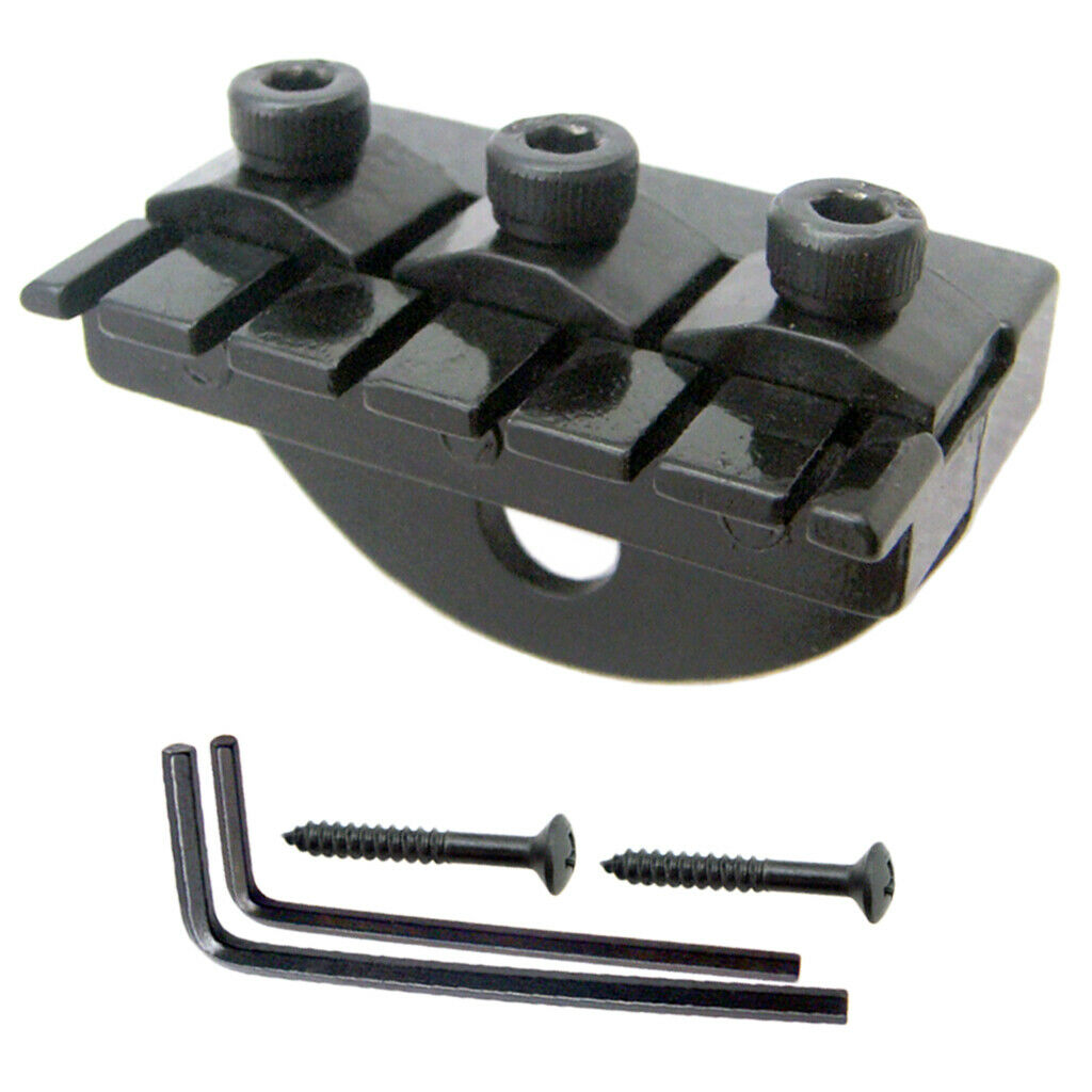 42.5mm Electric Guitar String Locking Nut Suspension Type Headless w/ Screws