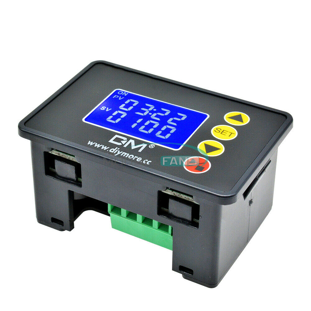 Microcomputer Time Controller Module Display 1.37"inch LCD DC24V 480W 0000~9999S