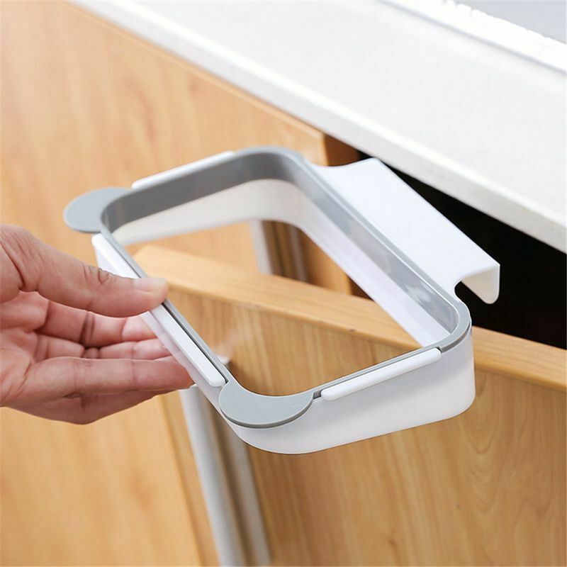 Kitchen Rubbish Bag Storage Holders Racks Cabinet Stand Garbage Bags OrganizerQ1