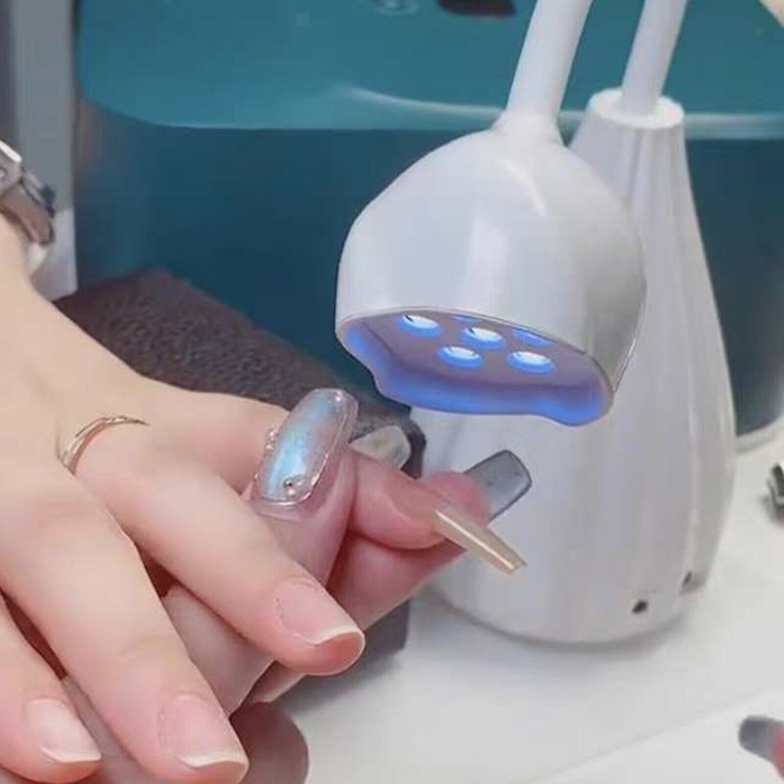 12W LED Nail Lamp Professional USB Charging Parts Tools for Nail Art Salon