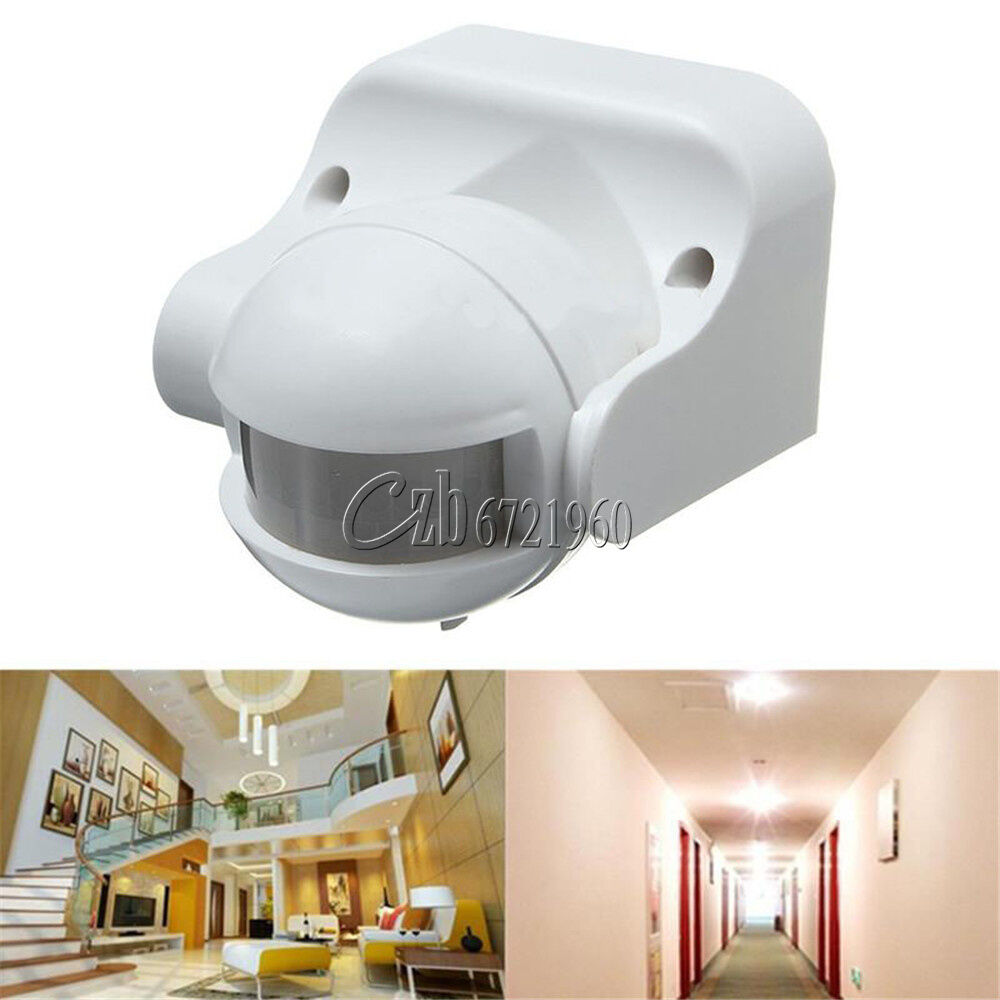 Outdoor 180 Degree PIR Motion Movement Security Sensor Detector Switch 12 Meter