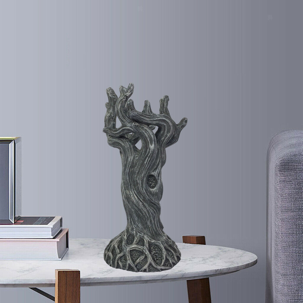 Tree Trunk Vase Plant Holder Bud Flower Pot Plant Container Table Planter