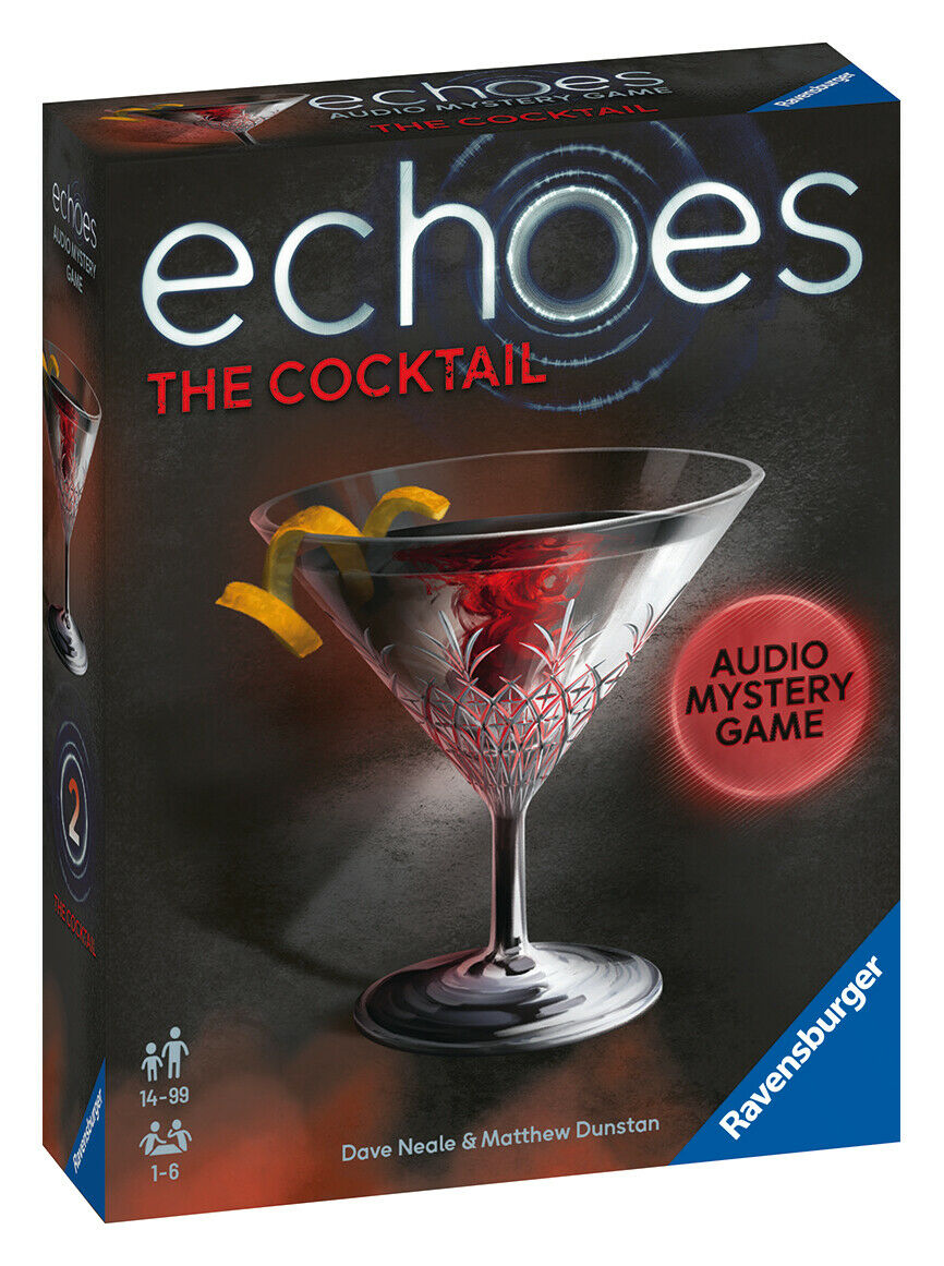 20815 Ravensburger Echoes Game:The Cocktail Murder Mystery Strategy Game Age 14+