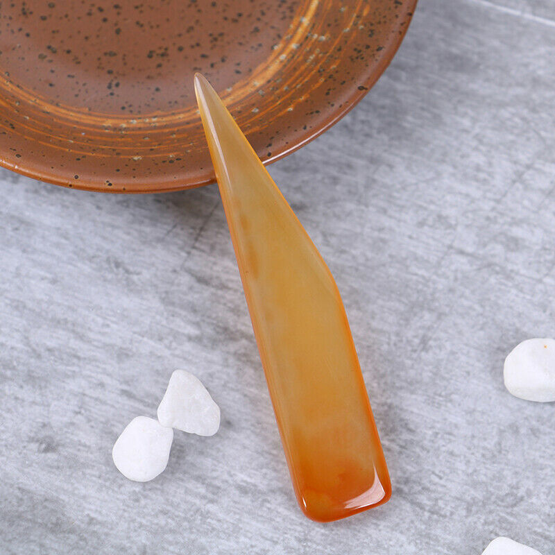 Natural Agate To Rub Leather Edge For Scoring Folding Creasing Paper Craf.l8
