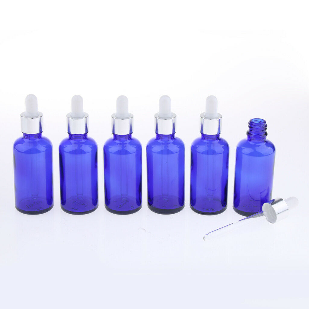 12 Pieces 30ml Essential Oil Dropper Bottles Boston Amber Bottle for Liquid