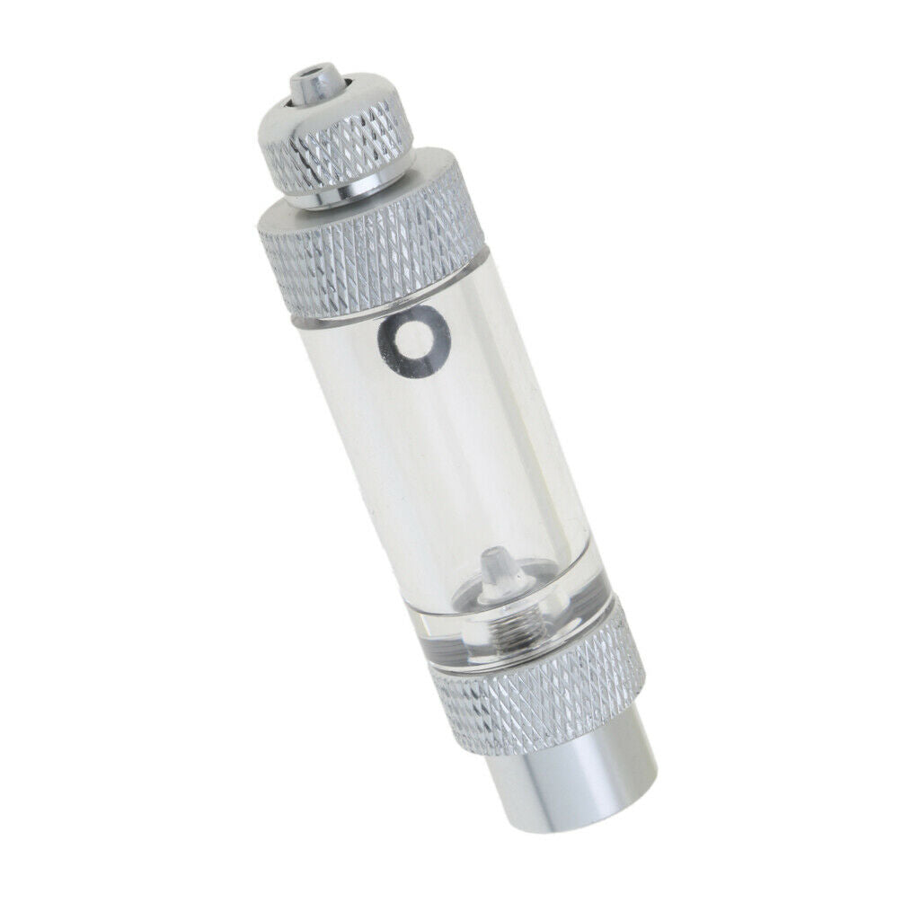 Set of 2, Aquarium Plants Aluminum Precise Check Valve Regulator CO2 Bubble