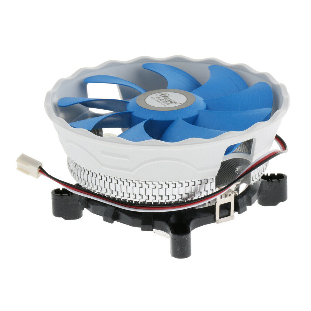 Aluminum 12cm CPU Cooler With Cooling Fan Radiator Heatsink For Intel 775