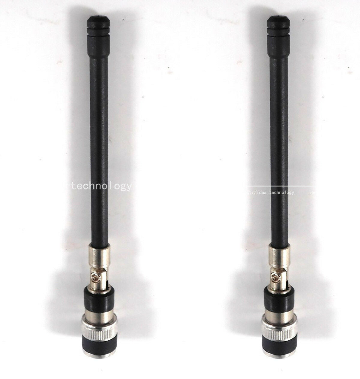 2 PCS BNC Antenna For Shure Wireless Microphone SLX/UC/U4D/U4S/UB 600-900MHz MA