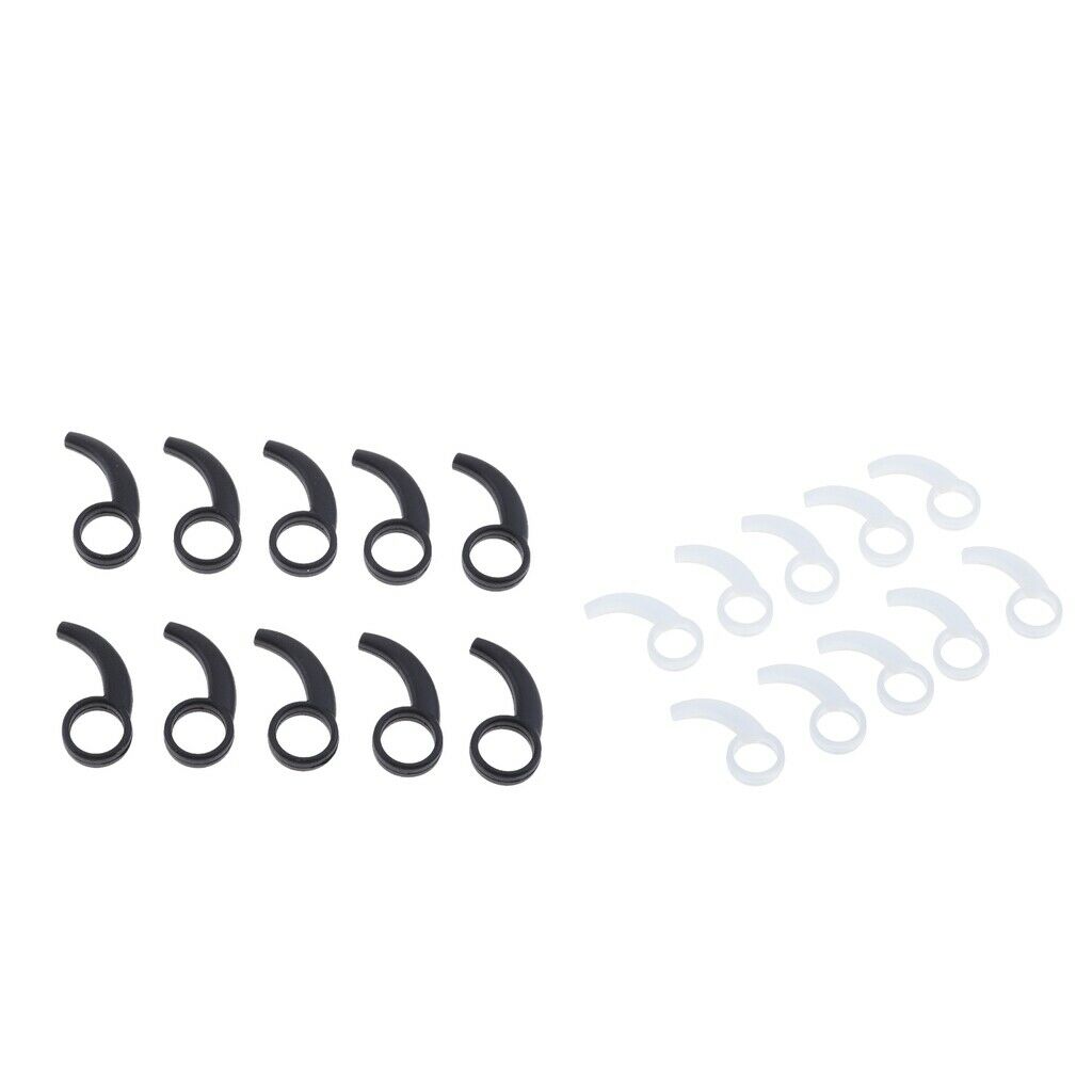 20x Earphone Silicone Ear Hooks Sockets Headphone Hanger