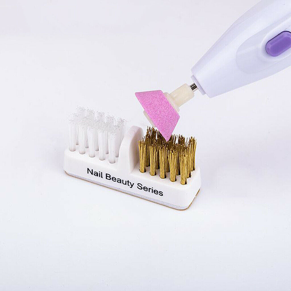 Brush Mini Drill Bits Cleaning Brush for Nail Drill Bit Art Nails Brush