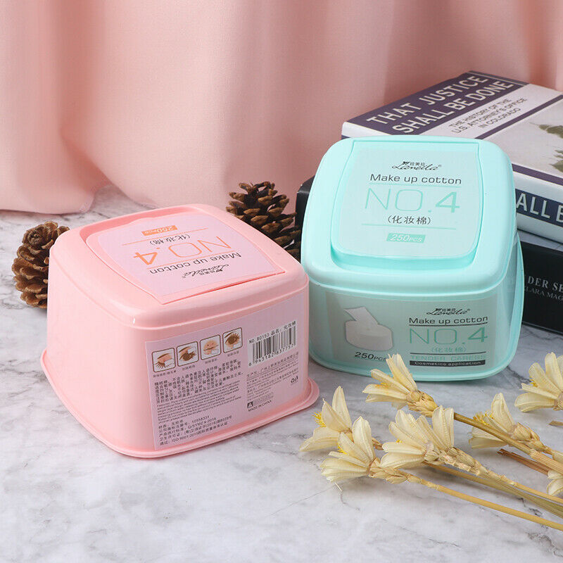 250Pcs/box Wipes Facial Clean Paper Cotton Pad Makeup Remover Pads Towelet DD