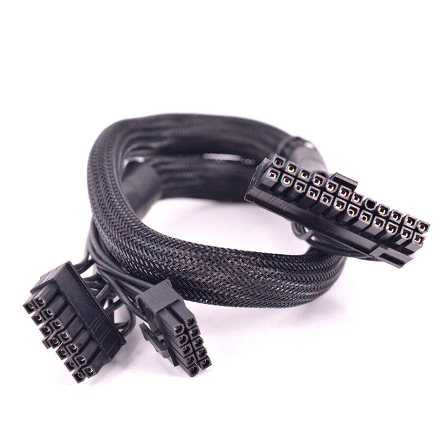 For Corsair HX1200i HX1000i HX850i HX750i ATX Power Supply Cable 14+10 to 24 Pin