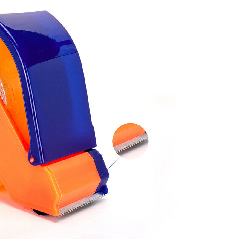 2" Width Orange Strength Sealing Apparatus Tape Cutter Tape Dispenser Pac.l8