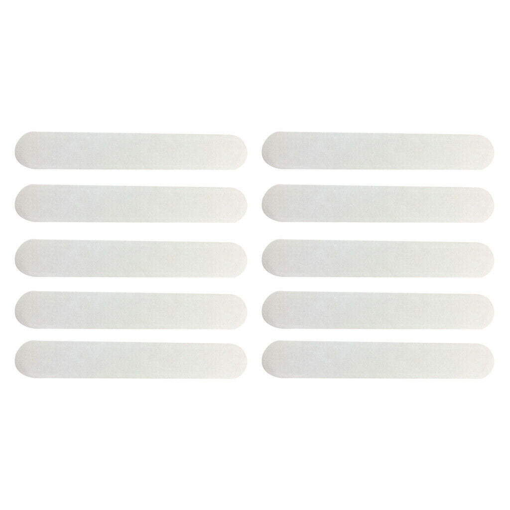10 Pieces Hat Reducer Felt Cap Size Reducer Tape for Hats Caps Sweatband,White