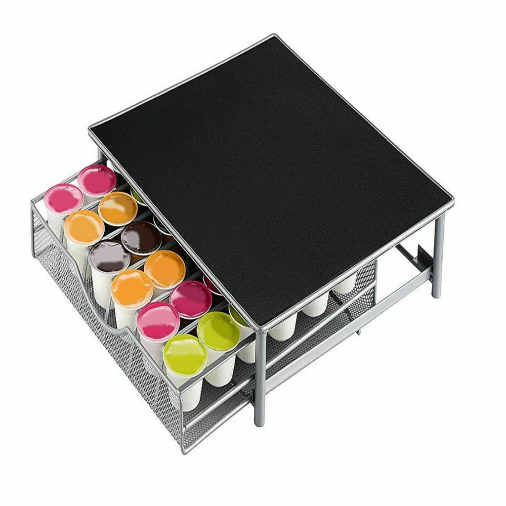 36 Coffee Capsule Drawer Holder Capsules Rack Dispenser Convenient Anti-rust