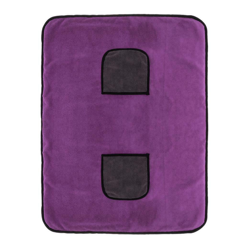 Absorbent Towel Pet Towel Medium Large Animals Pet Puppy Dogs Cats Purple