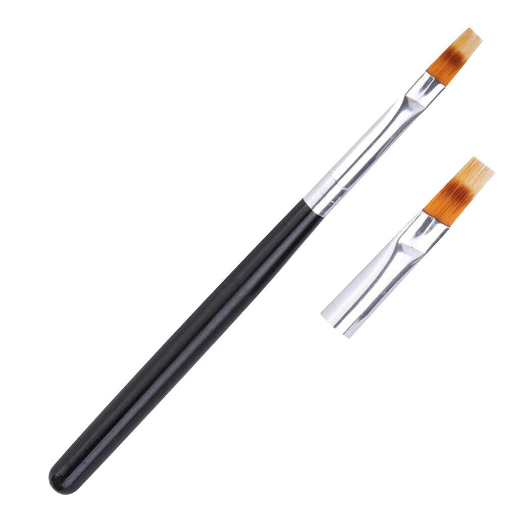 Pro UV Gel Nail Brush Painting Dotting Brush Hair Ombre Brush Nail Art Tools