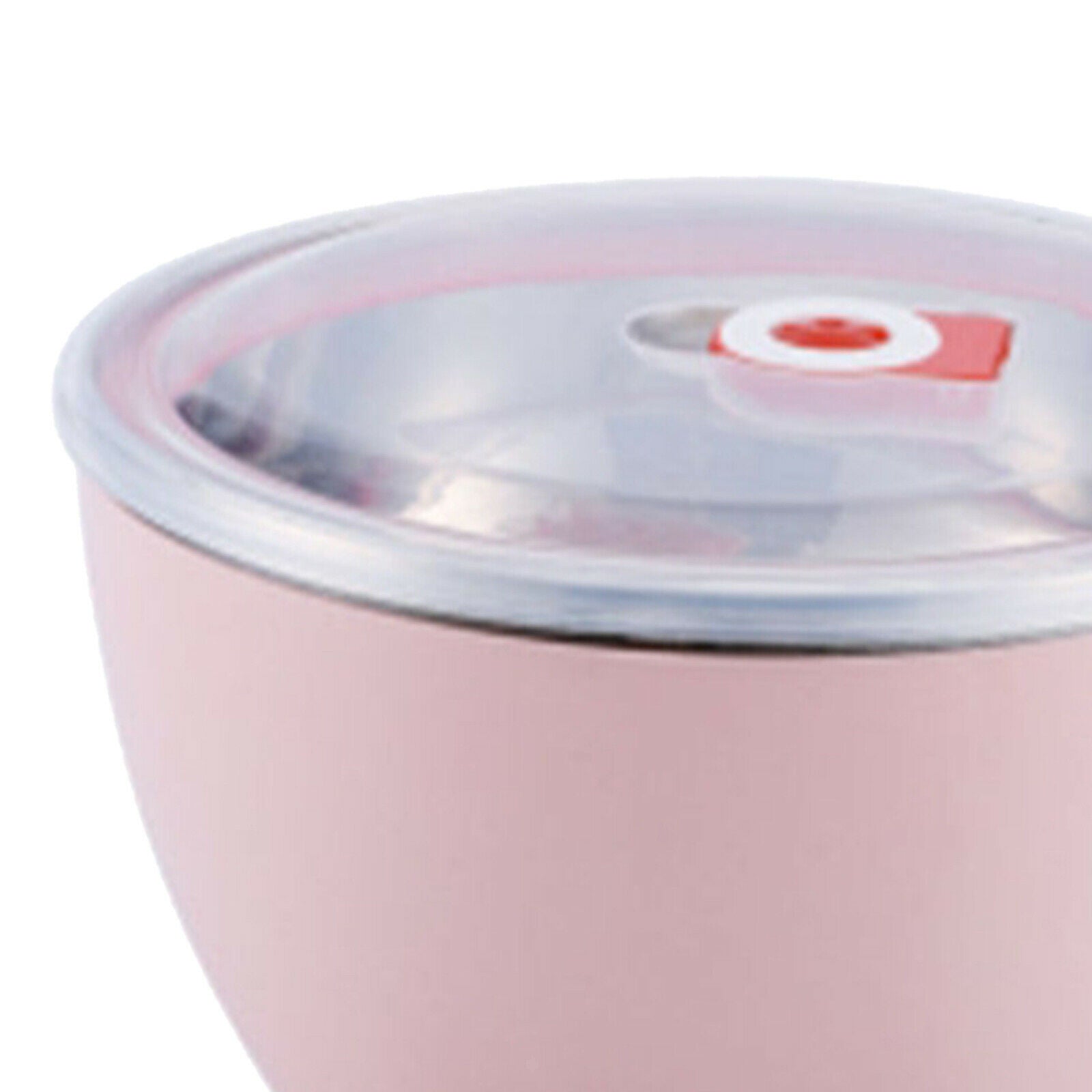 Vacuum Insulated Lunch Box Food Container Jar Thermal Bowl Camping Orange