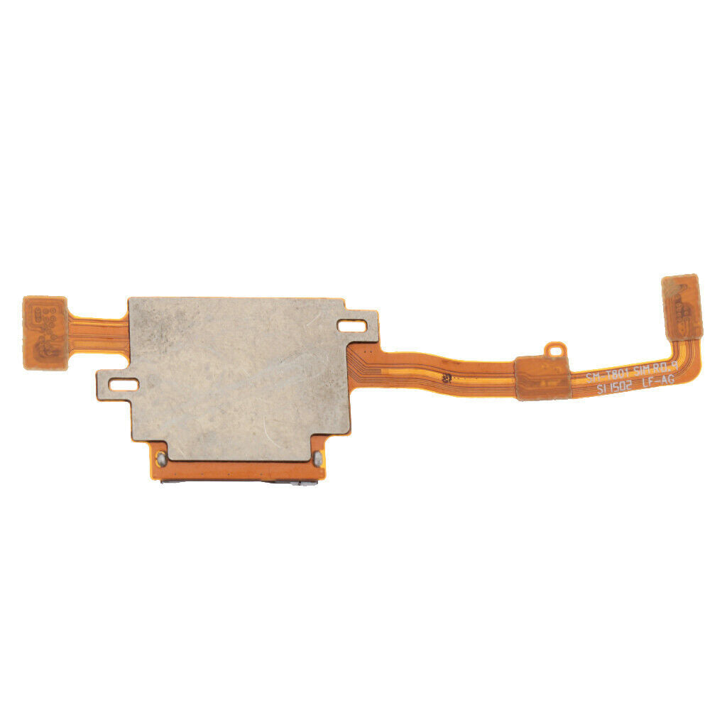 Sim Card Reader Holder Slot Flex Cable Ribbon For   Galaxy T800 T801