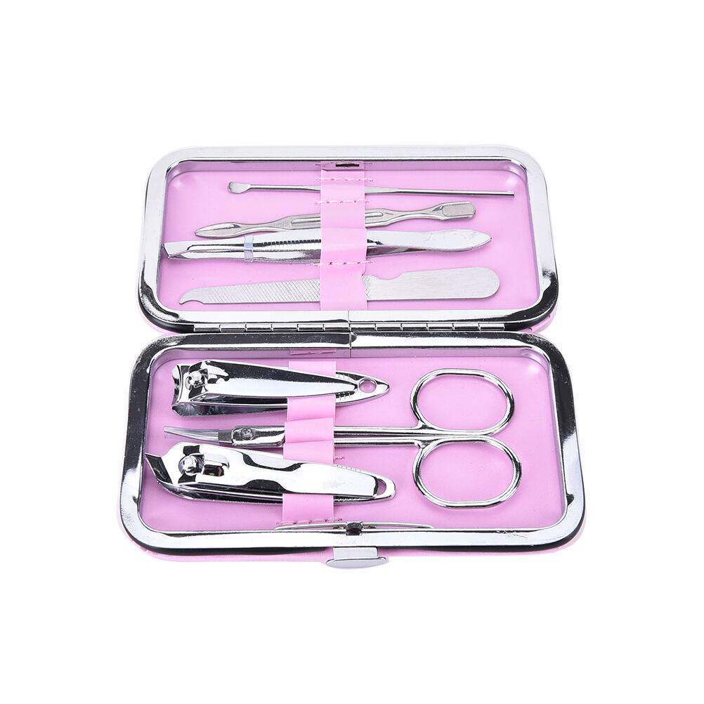7X Nail Easily Clippers Cleaner Manicure Case Tool Grooming Kit Pedicure SeDEAU