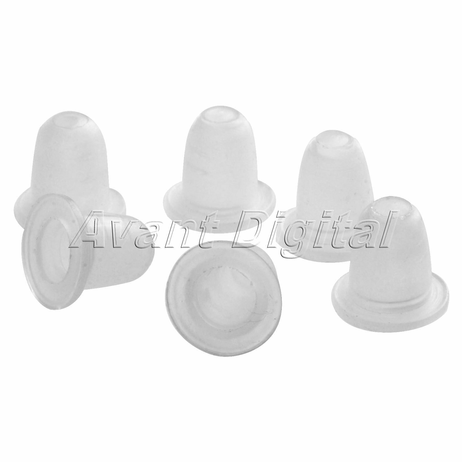 50X Soft Silicone Ink Cups Caps Tattoo Needles Eyebrow Lip Permanent Makeup Tool