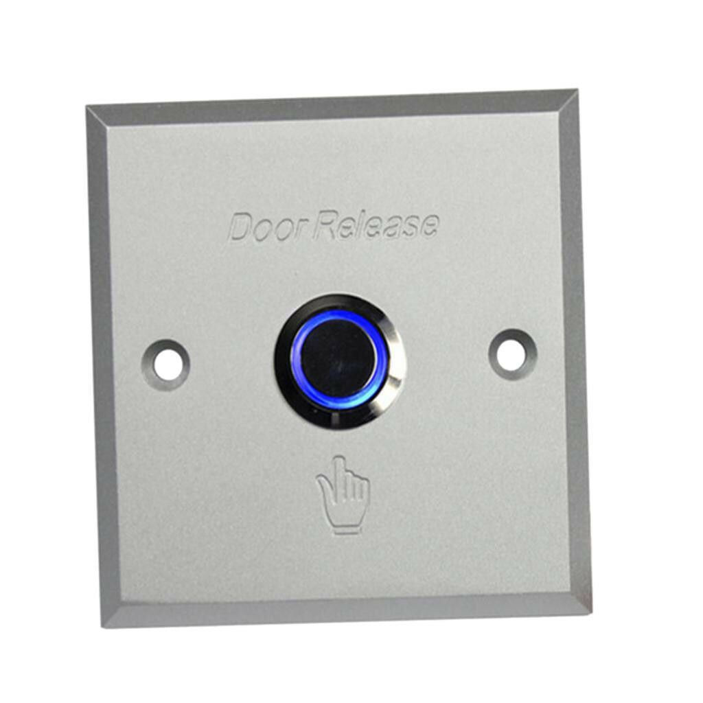 Stainless Steel Electric Door Exit Push Button Release Switch Access Control