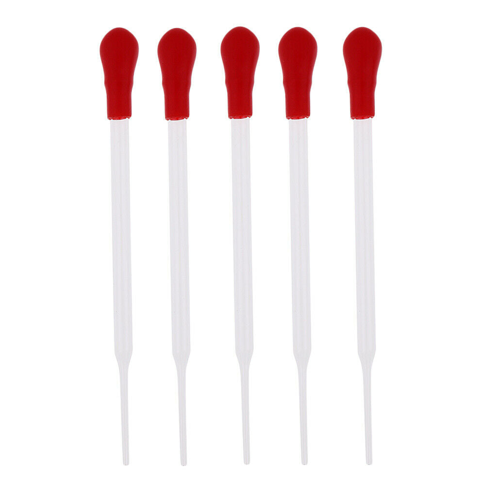 10 Pcs 17cm Accurate Glass Dropper Pipettes, Fluid And Liquid Pipettors, with