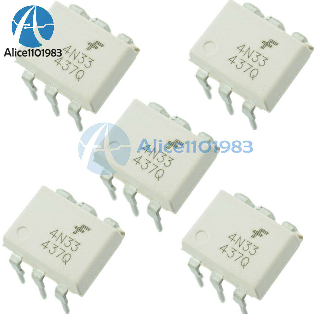 50PCS IC 4N33 FSC DIP6 PHOTO TRANSISTOR 4N33