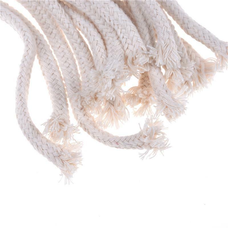 10pcs 15cm  Round Cotton Wicks Burner For Oil Alcohol Lam.l8