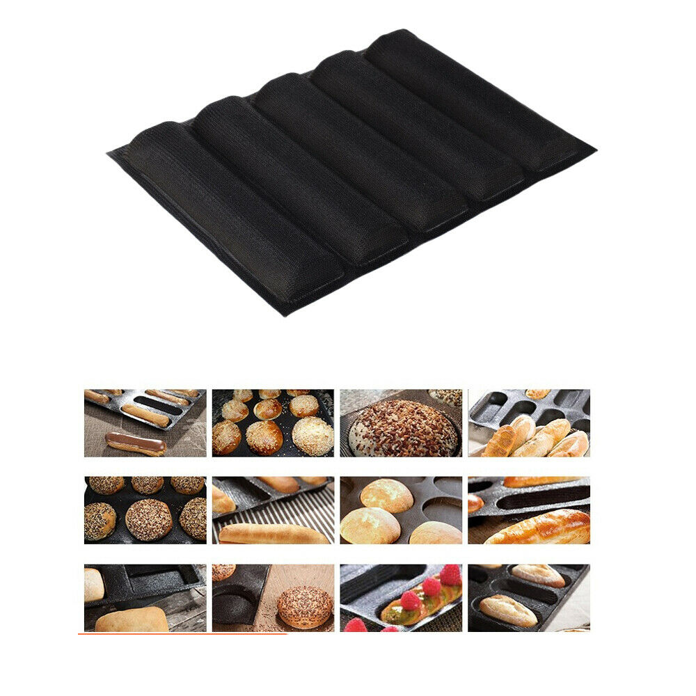 Silicone Perforated Bread Form Non-stick Bread Mold Pan Bakeware Tray 34 x 46cm