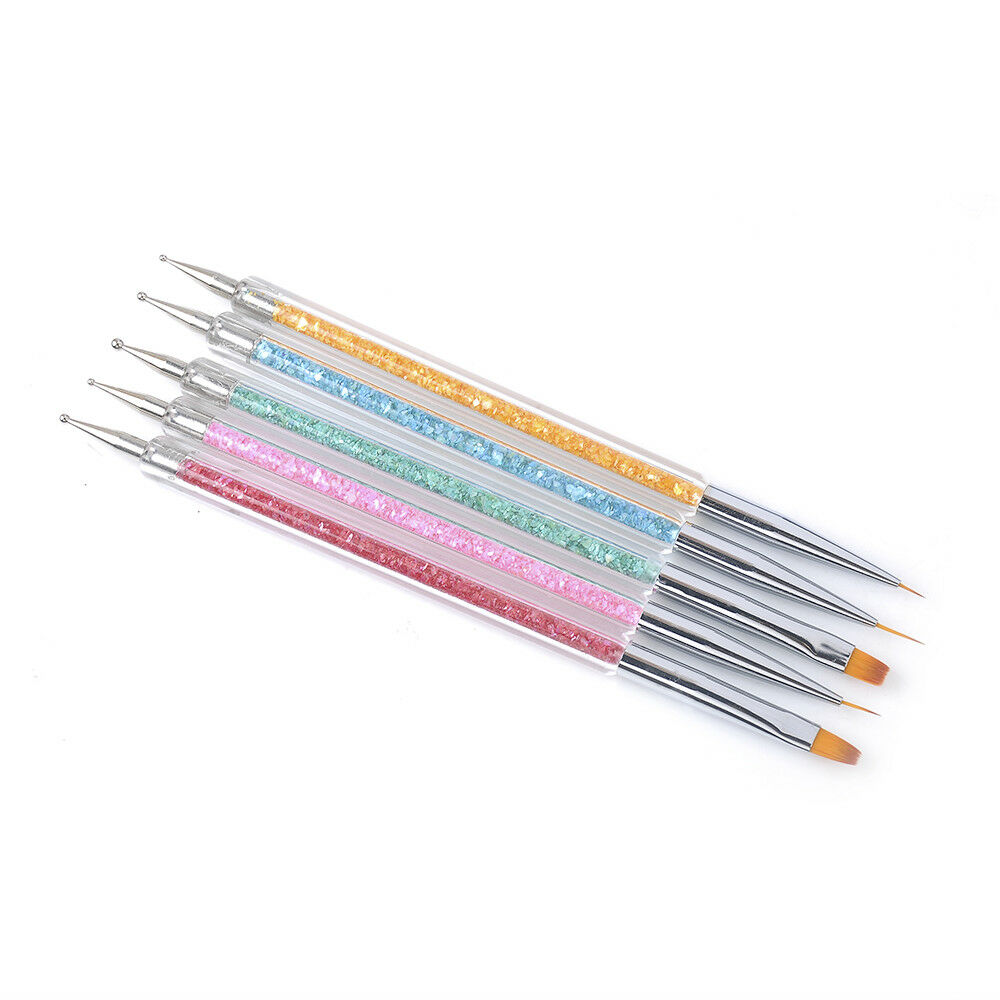 Wholesale Nail Art UV Gel Liner Drawing Brush Painting Acrylic Pen Tool Supply ~